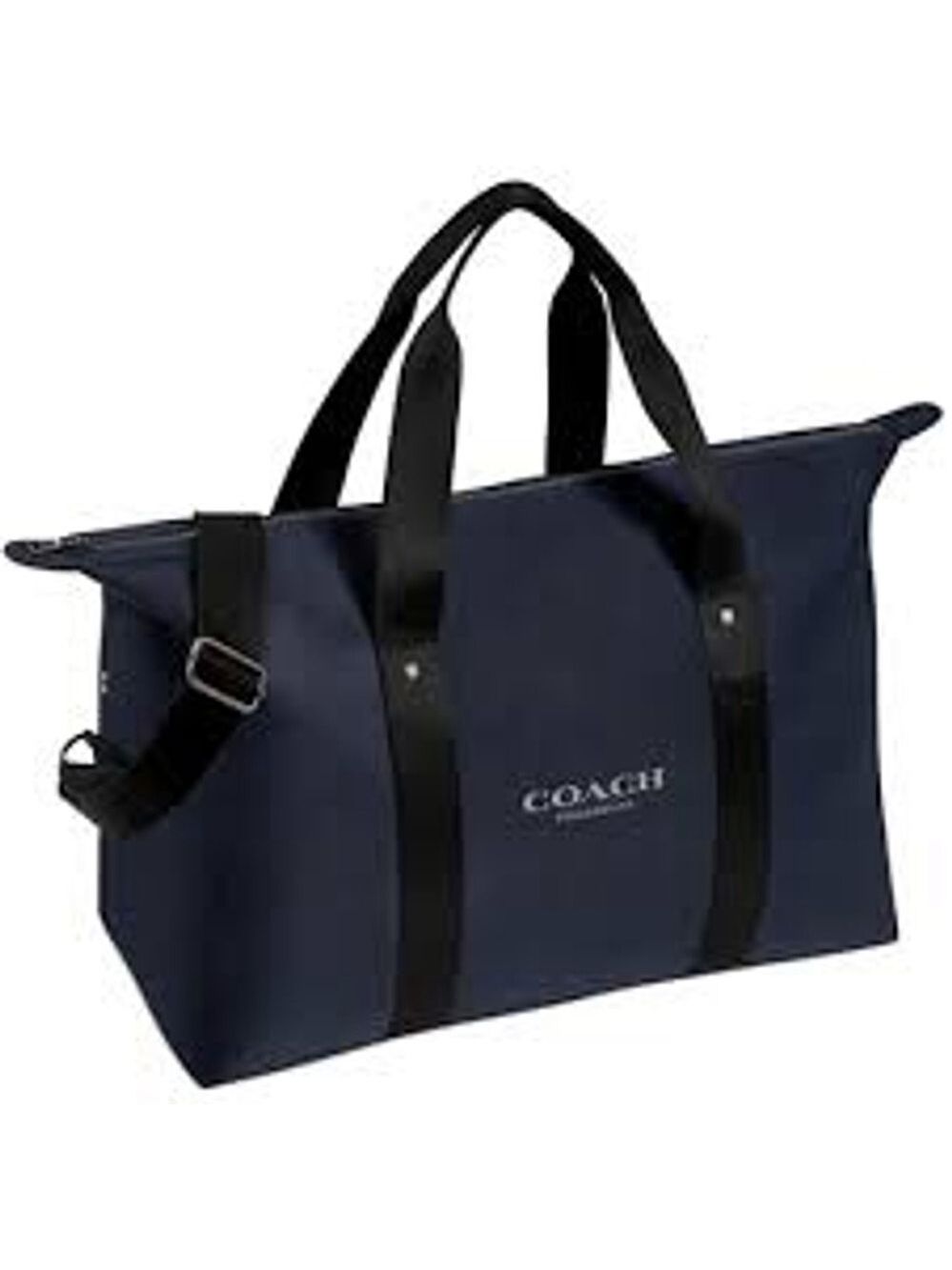 Coach Black Weekender Travel Gym Duffle Bag Limited Edition NWT - Picture 6 of 9